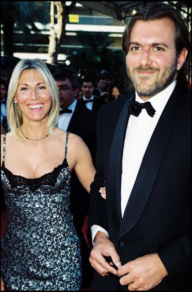 Christophe Lambert et Marie Sara au Festival de Cannes en 2000 . CopyRght Best