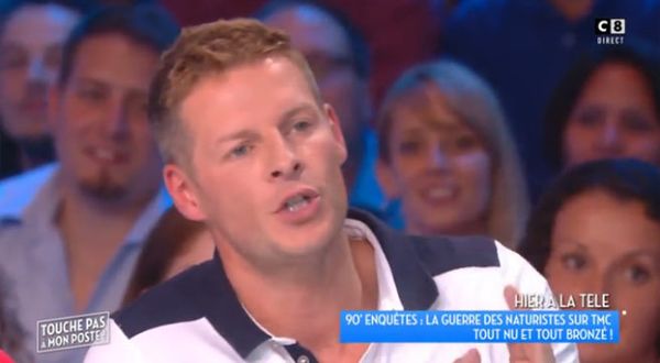 « Seuls les moches se mettent nus » Matthieu Delormeau attire la colère de la fédération française de naturisme