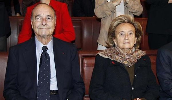 Jacques et Bernadette Chirac / crédits photo : AFP