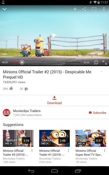 Télécharge des vidéos YouTube facilement sur Android