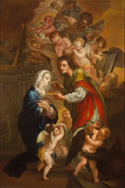 Troisième moyen de soulager les âmes du purgatoire : la Sainte communion.