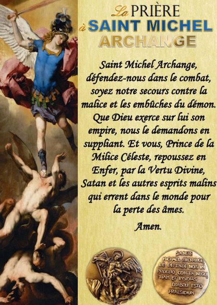Prions Saint Michel Archange