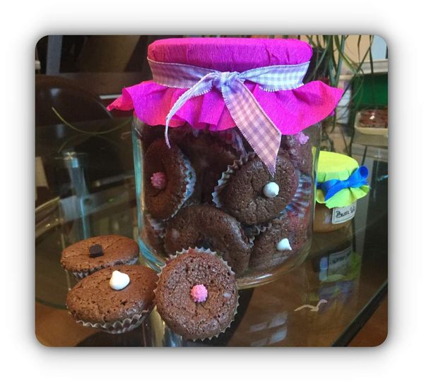 Petits brownies cadeau !