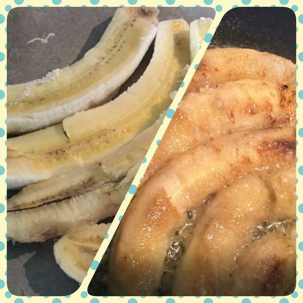 Bananes flambées