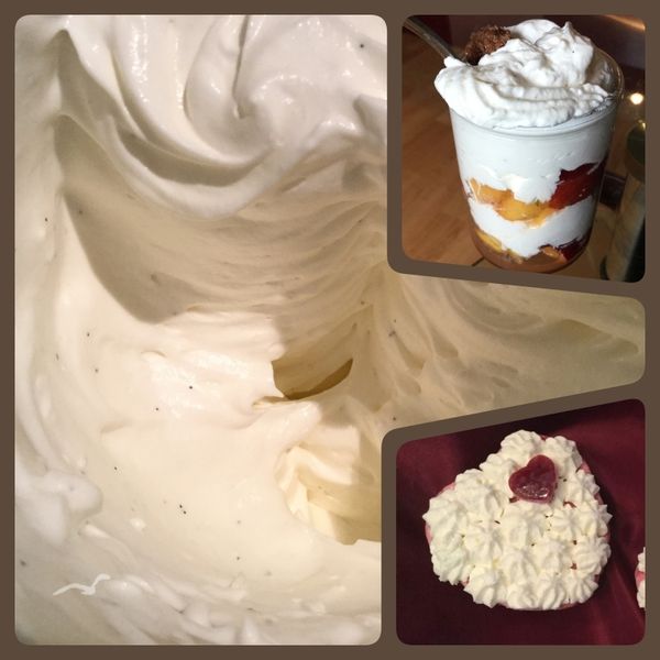 Crème Chantilly ou Crème fouettée?