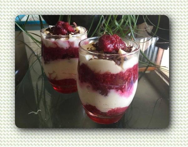 Tiramisu aux framboises