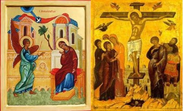 Méditation sur l'Annonciation et la Crucifixion par Mgr Martin
