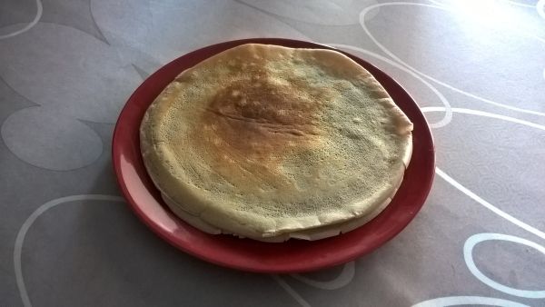 Crêpes à la farine de châtaignes