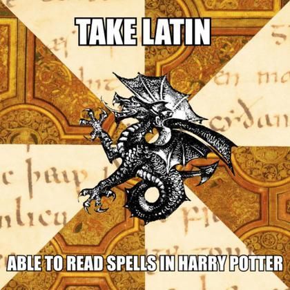 pub pour le latin pour comprendre les formules de Rowling