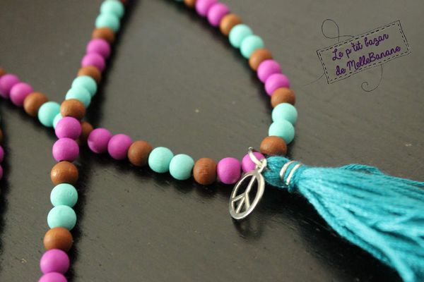 Bijoux en "bois" pour l'été