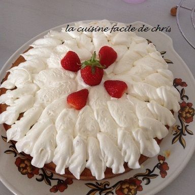 financier menthe et fraises
