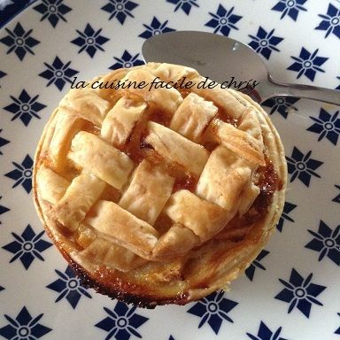 tartelettes de pommes en cage