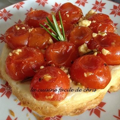 tatin de tomates cerises