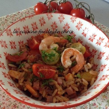 jambalaya de crevettes
