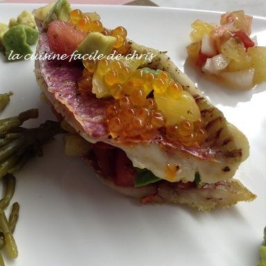 Mille feuille de rouget