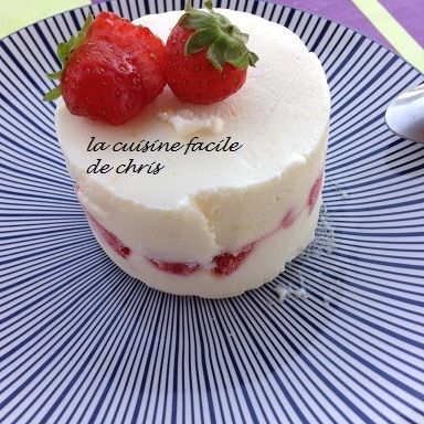 Semifreddo citron et fraises
