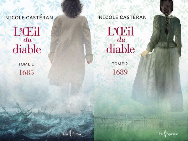 *L'OEIL DU DIABLE*2 tomes*Nicole Castéran*Libre Expression