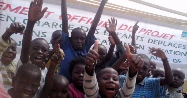 Enfants déplacés M'poko