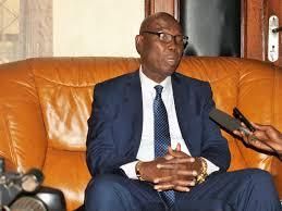 Le Ministre de l’Economie, du plan et de la Coopération, Félix Moloua