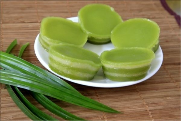 Bánh da lợn đậu xanh thơm phức
