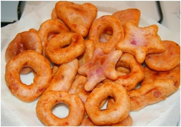 Bánh khoai mỡ với tạo hình độc đáo