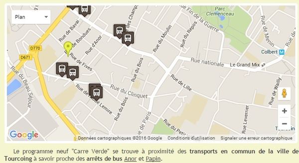 Tourcoing (59200) - Carre Verde