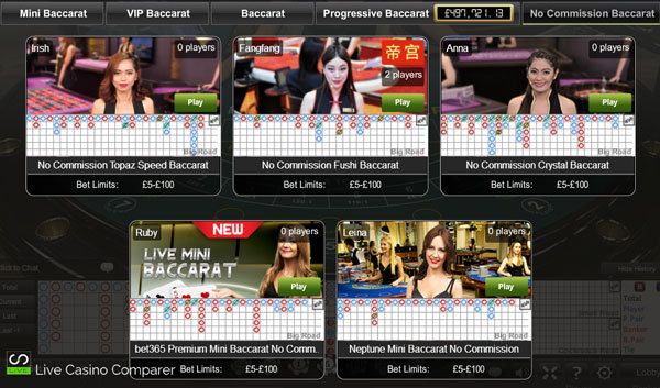 Playtech lance des tables de baccara en direct sans commission