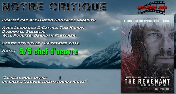 Notre Critique : The Revenant