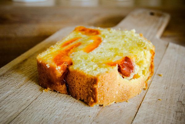 Cake aux abricots