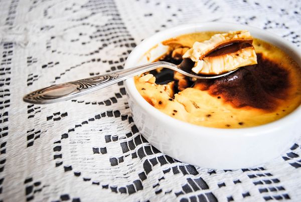Flan aux oeufs et caramel