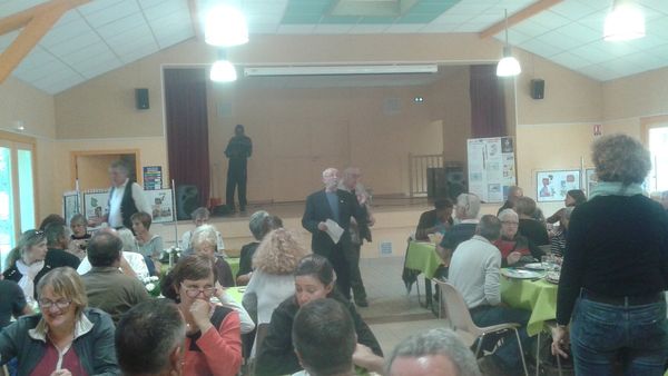 Discours de Louis Puydebois au repas du Trail et des Marches de la Paix 2016