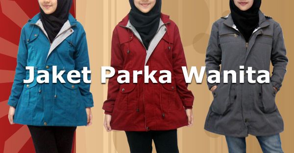 Jaket Parka Army Wanita 3