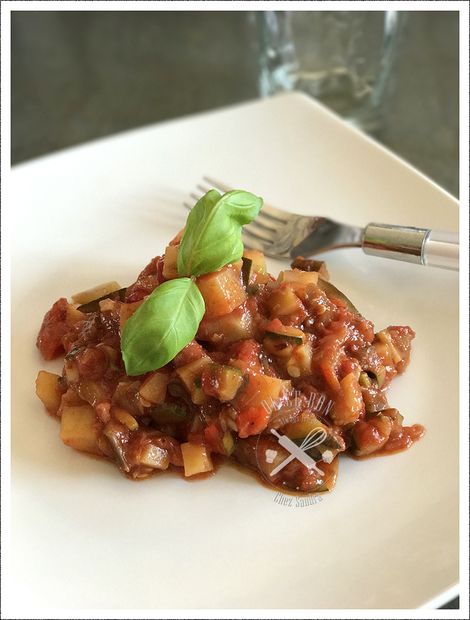Ratatouille à ma façon { recette à l'Omnicuisieur}