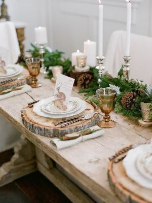 deco noel table