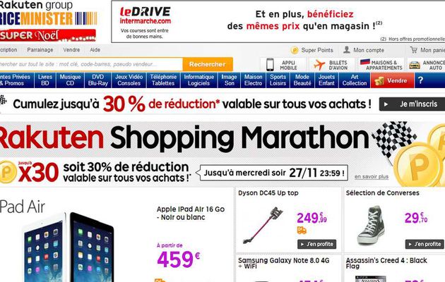 Avoir des coupons priceminister