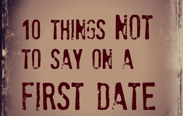 What to say on a first date