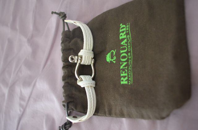 Bracelet Renouard marin / manille