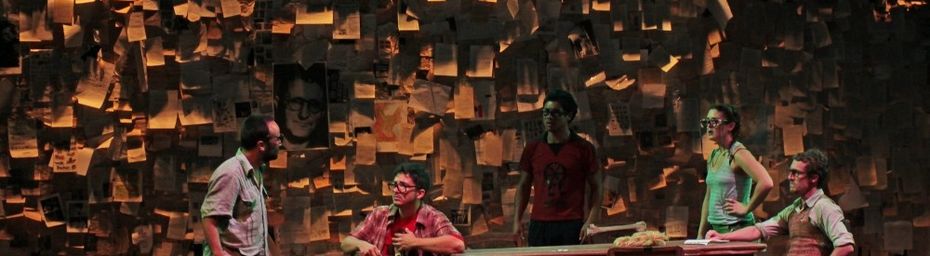 TRATANDO DE HACER UNA OBRA QUE CAMBIE EL MUNDO*, une comédie chilienne, au nouveau Théâtre de Montreuil du 2 au 19 Octobre 2014