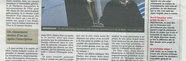 Tintignac : un nouveau (vrai) départ ?