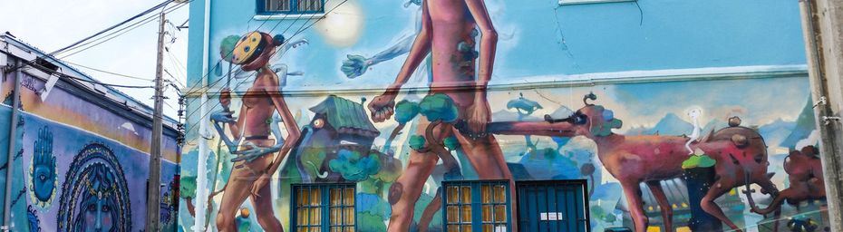 Valparaiso (Chili) - Peinture murales