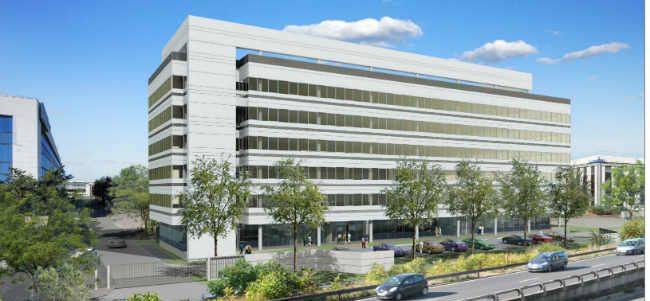 Un nouvel immeuble de bureaux à Colombes