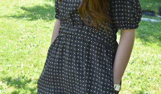 Little black dress cousue