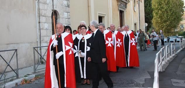 Messe des Chevaliers, Journées du Patrimoine à Nice (06)