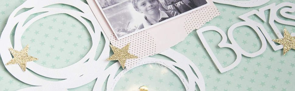 CARTE "Joyeux Noël" Version rose DT DIY & Cie - LE SCRAP DE GWEN