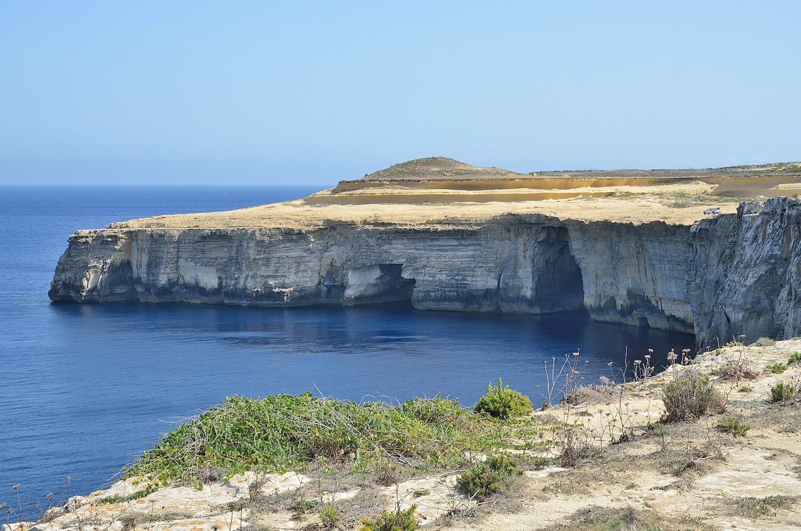 La cote en allant vers Wied Il-Ghasri
