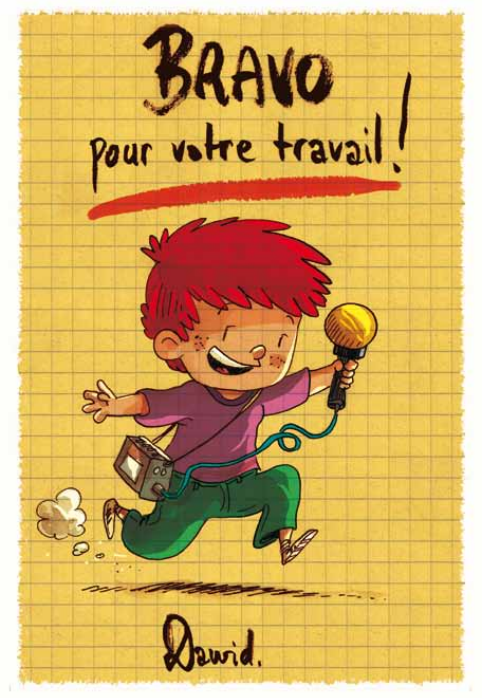 À l'honneur ce mois-ci : Les petits reporters !