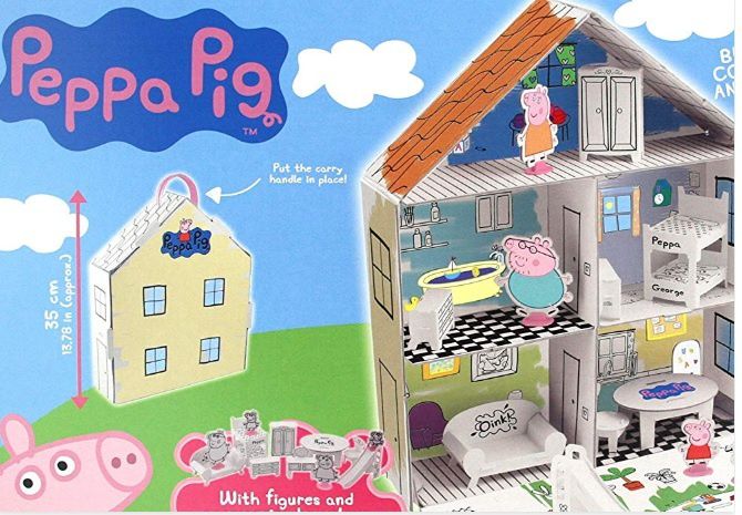 Peppa pig la casa da colorare 