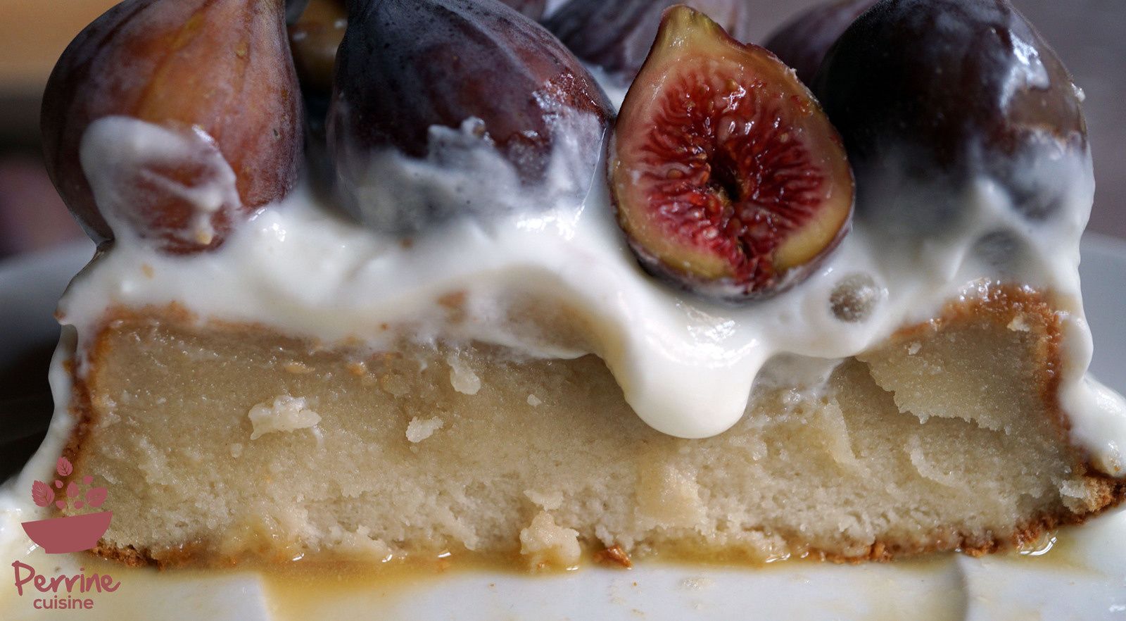 Gâteau figue violette Perrine cuisine