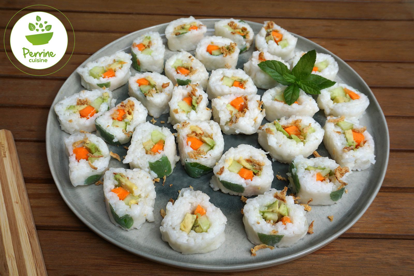 Makis végé Perrine cuisine