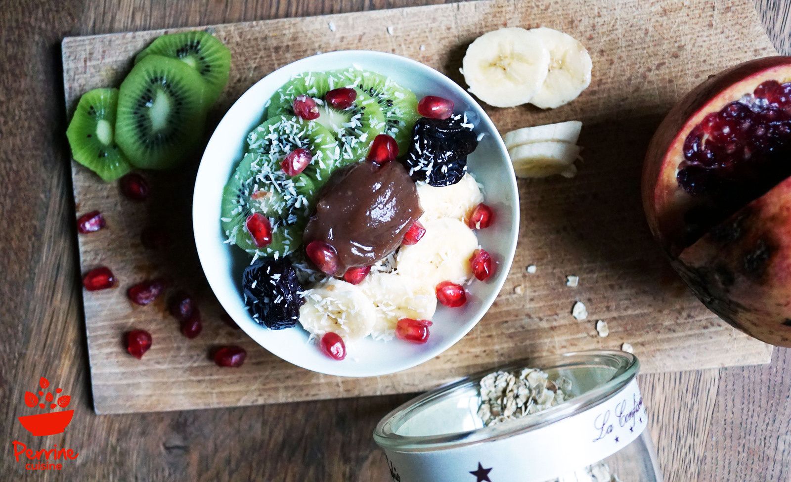 Porridge aux fruits Perrine Cuisine